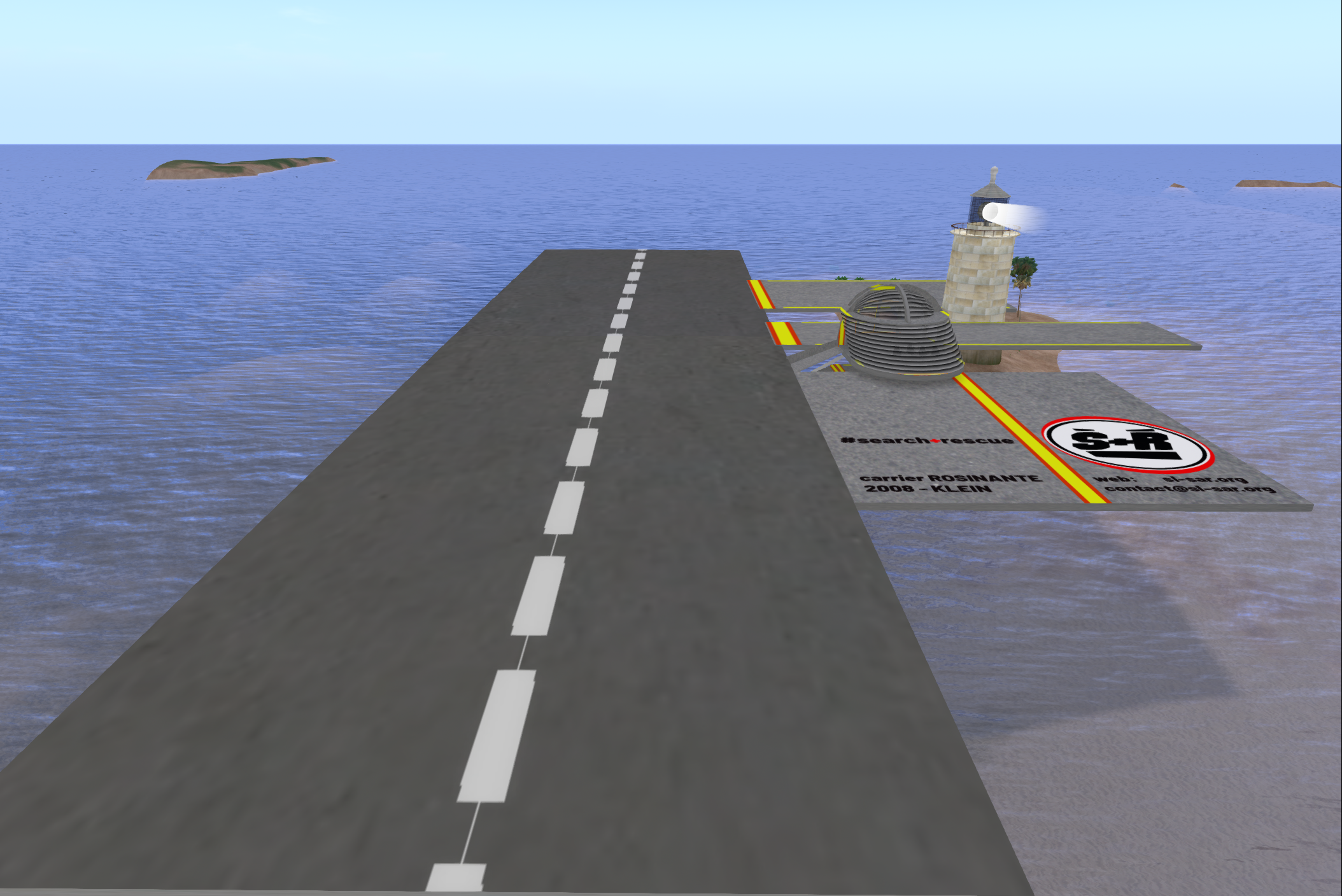 Rosinante in the Blake Sea